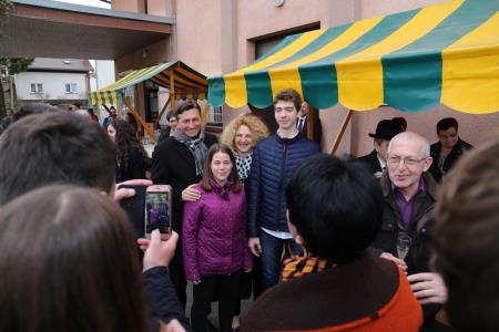 Predsednik Republike Slovenije Borut Pahor na prireditvi ob mednarodnem dnevu maternega jezika na Razkrižju 107